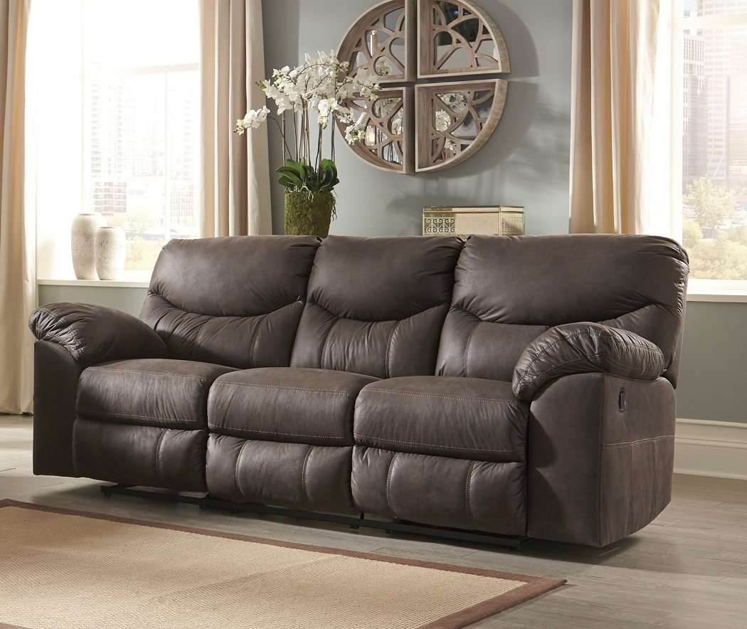 American Design Furniture by Monroe - Barton Reclining Sofa 2